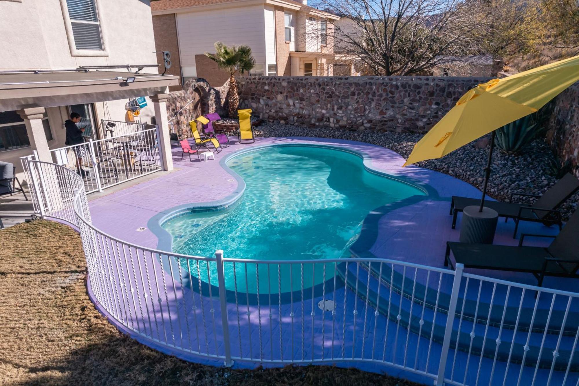 Villa Franklin Luxe Oasis El Paso Exterior foto